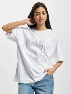 Pegador Damen T-Shirt Solan Oversized In Weiß