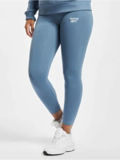 Reebok Damen Legging RI Cotton In Blau
