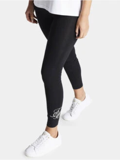 Damen Legging Leggings In Schwarz