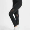 Starter Damen Legging Ladies Highwaits Mesh In Schwarz