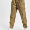 URBAN CLASSICS Damen Cargohose Ladies Ballon Fit In Khaki