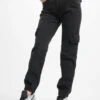 URBAN CLASSICS Damen Cargohose Ladies Organic Stretch Denim In Schwarz