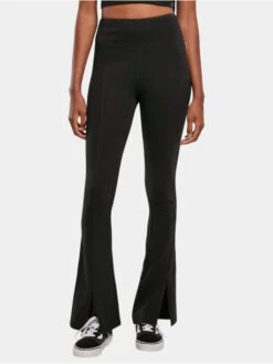 URBAN CLASSICS Damen Legging Ladies Organic In Schwarz