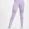 URBAN CLASSICS Damen Legging Ladies Tech Mesh In Violet