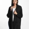 URBAN CLASSICS Damen Strickjacke Oversized In Schwarz