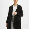 URBAN CLASSICS Damen Strickjacke Oversize Chenille In Schwarz