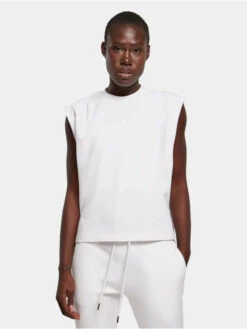 URBAN CLASSICS Damen T-Shirt Ladies Organic In Weiß