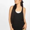 URBAN CLASSICS Damen Tank Tops Ladies Loose In Schwarz