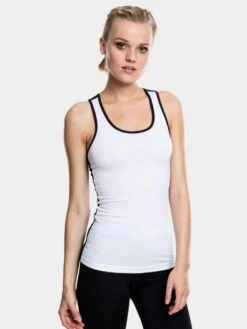 URBAN CLASSICS Damen Tank Tops Sports In Weiß