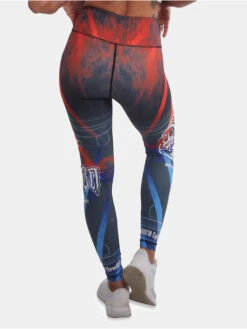 Damen Legging Bipolar Slide In Schwarz -URBAN CLASSICS Verkaufsgeschäft yakuza legging schwarz 888936 1