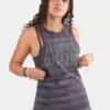 Damen Tank Tops Claim Stripe In Grau